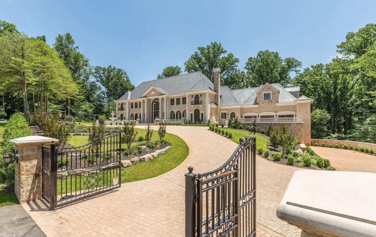 Beau Arts-style Mansion in Maryland Promises Full Package of Uniqueness and Elegance