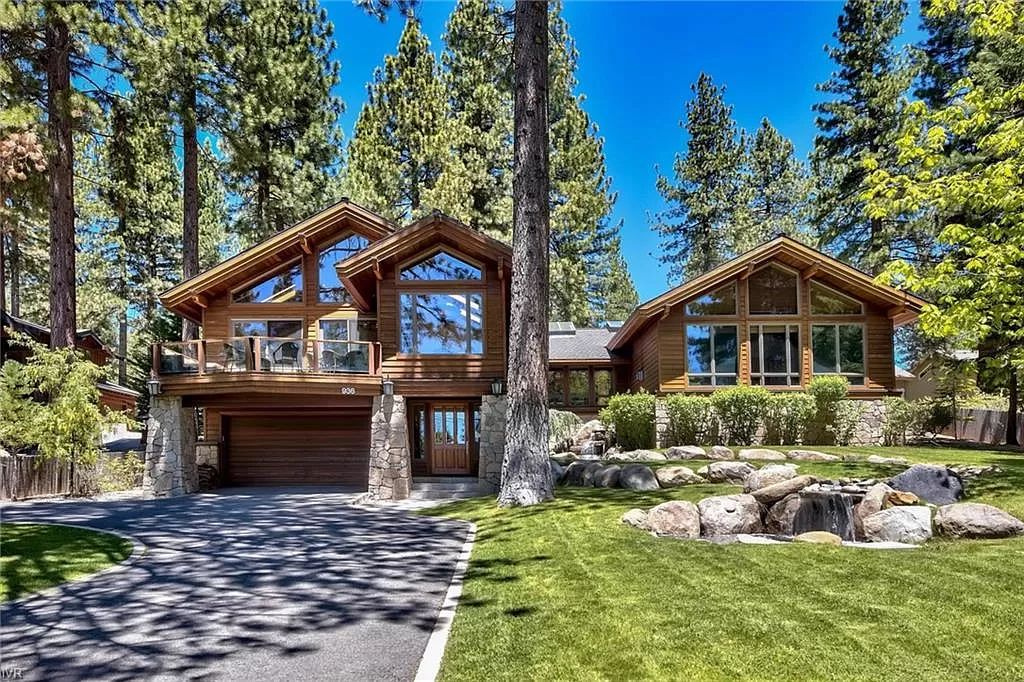  Charming mountain home in Nevada with stunning water feature sells for $8,450,000