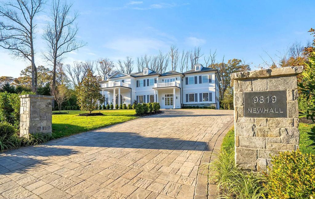 Maryland Breathtaking Mansion with State of the Art Interior on Sale for $4,999,999