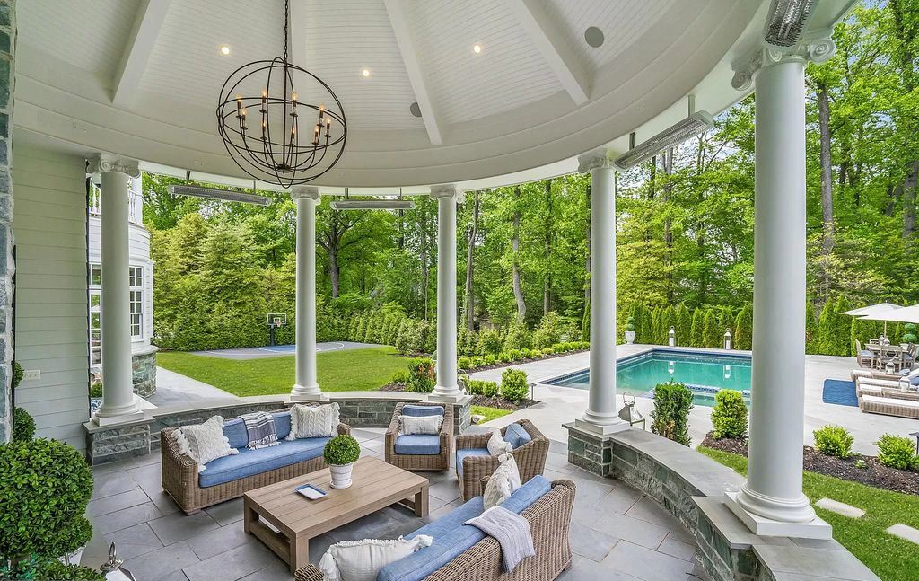 Maryland Breathtaking Mansion with State of the Art Interior on Sale for $4,999,999