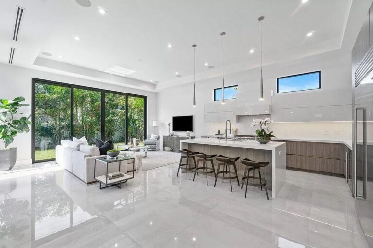 Brand New Home in Boca Raton features an Exciting Design at $3,595,000