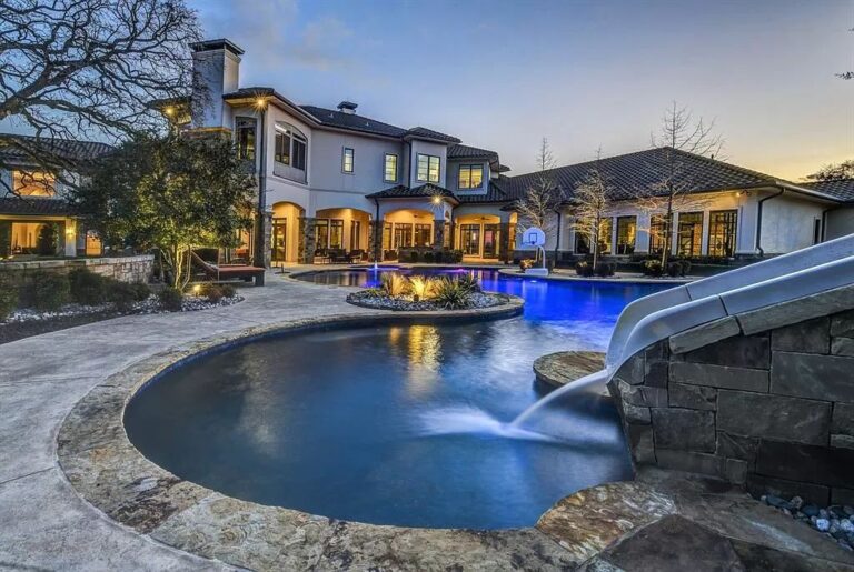 24,000 SF Mega Mansion with Indoor Basketball Court and Lavish