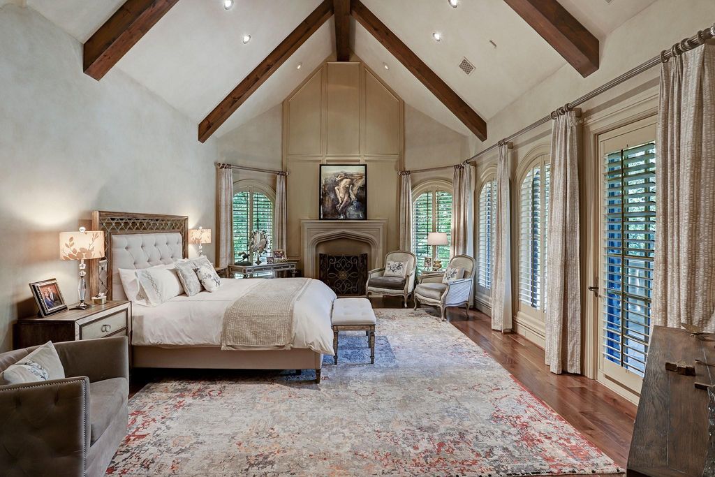 The English Manor Mansion in Houston is a one of the most significant Piney Point estate properties offers the ultimate livability now available for sale. This home located at 11002 Wickwood Dr, Houston, Texas