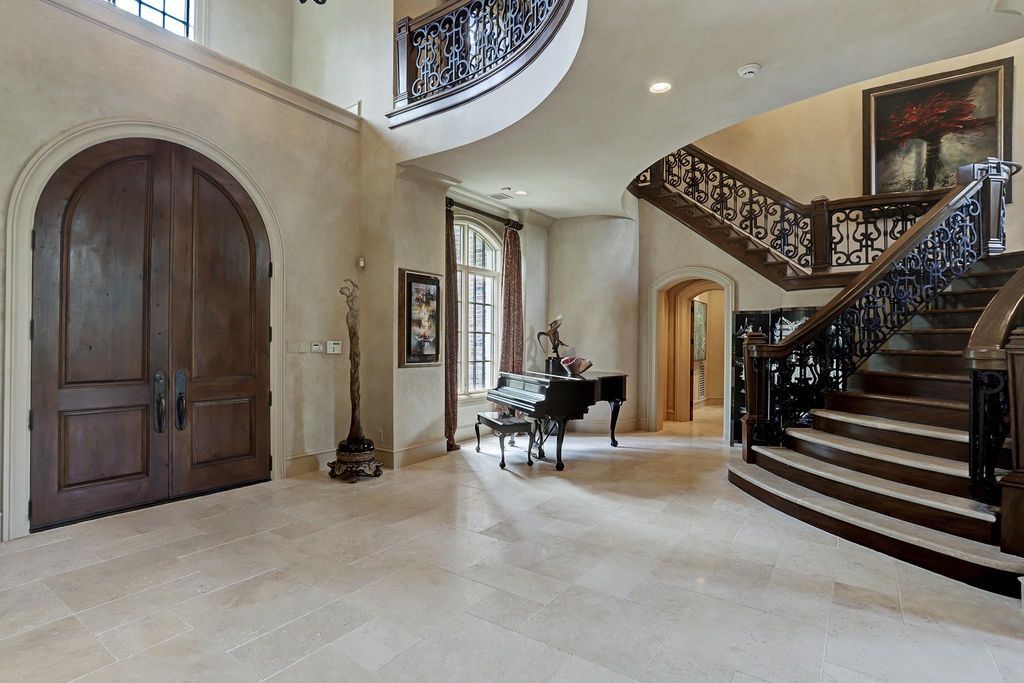 The English Manor Mansion in Houston is a one of the most significant Piney Point estate properties offers the ultimate livability now available for sale. This home located at 11002 Wickwood Dr, Houston, Texas