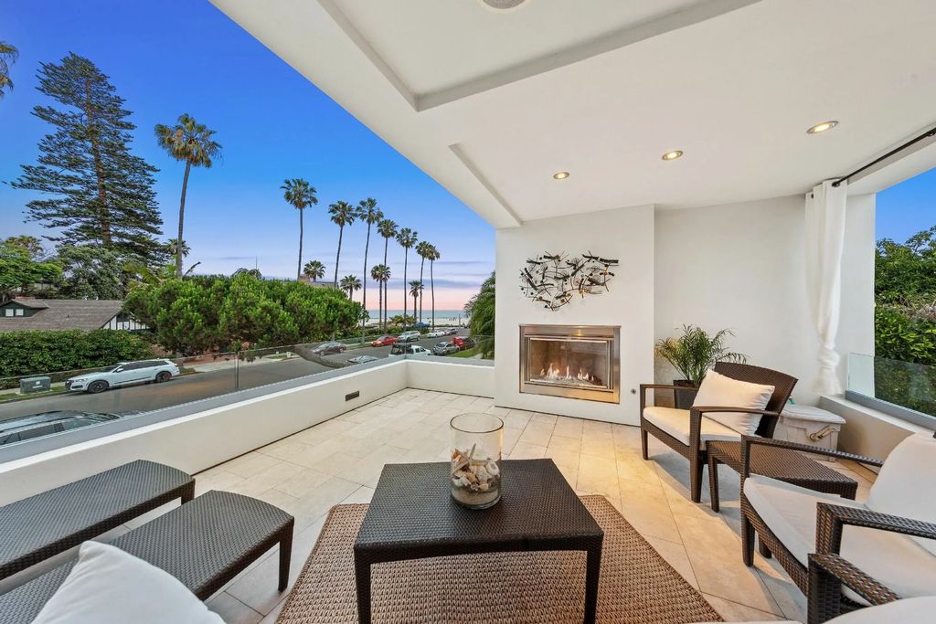 The California Seaside Home situated on one of the most spectacular beach village locations with organic and timeless design now available for sale. This home located at 1033 Loma Ave, Coronado, California