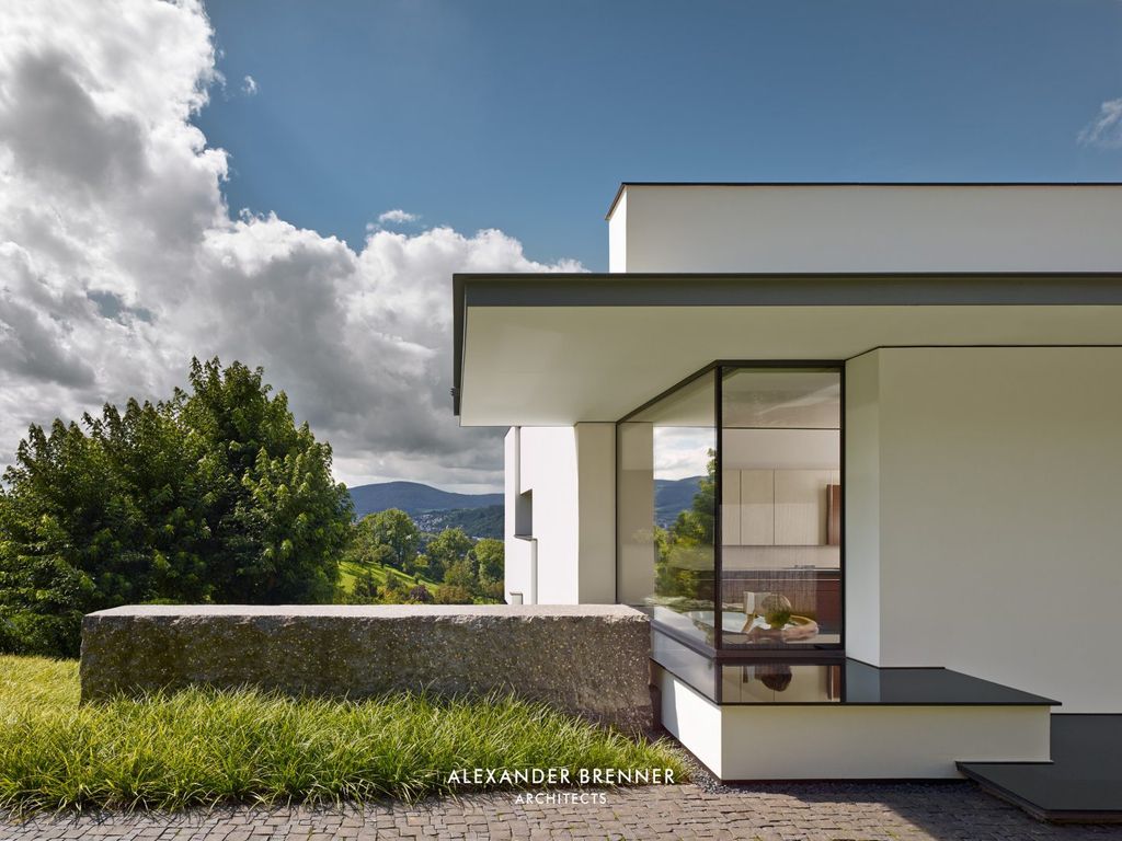 An der Achalm Villa, Combines Horizontal by Alexander Brenner Architects