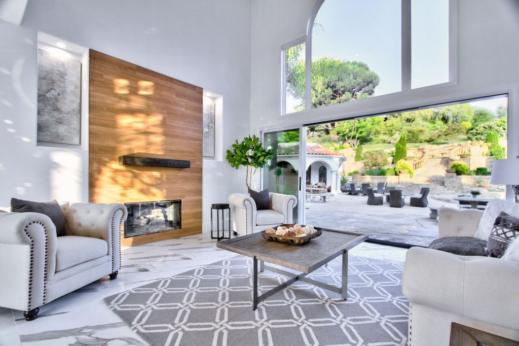 The Home in San Juan Capistrano is a luxurious gate-guarded estate where Modern European style meets contemporary design now available for sale. This home located at 28572 Paseo Zorro, San Juan Capistrano, California