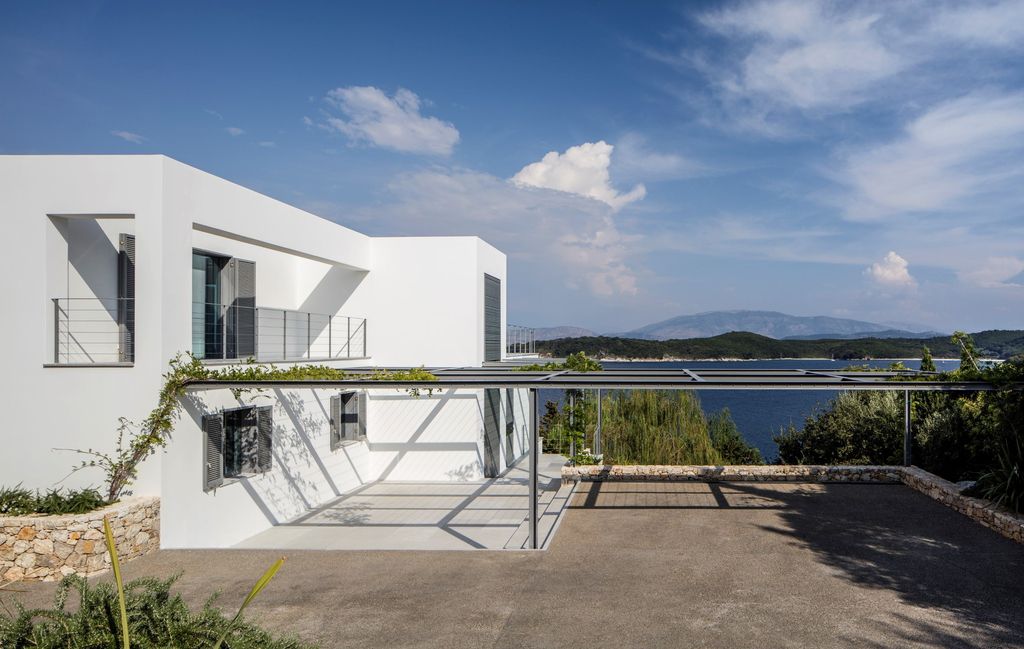 Corfu vacation house, ideal for summer holiday by Pitsou Kedem Architects