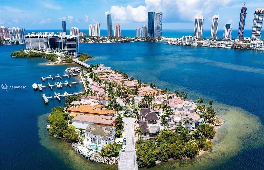 The Florida Home is a fully updated estate in the exclusive Island Estates gated community enjoy the panoramic views now available for sale. This home located at 3916 Island Estates Dr, Aventura, Florida
