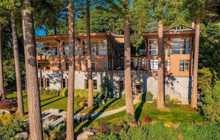 Glistening Waterfront Home in Washington Focused around Zen Serenity Sells for $3,680,000