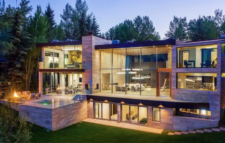 Gorgeous Aspen Residence in Colorado Designed by Poss & Associates