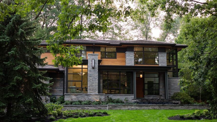 Modern Nature House for Comfort Family Living by David Small Designs