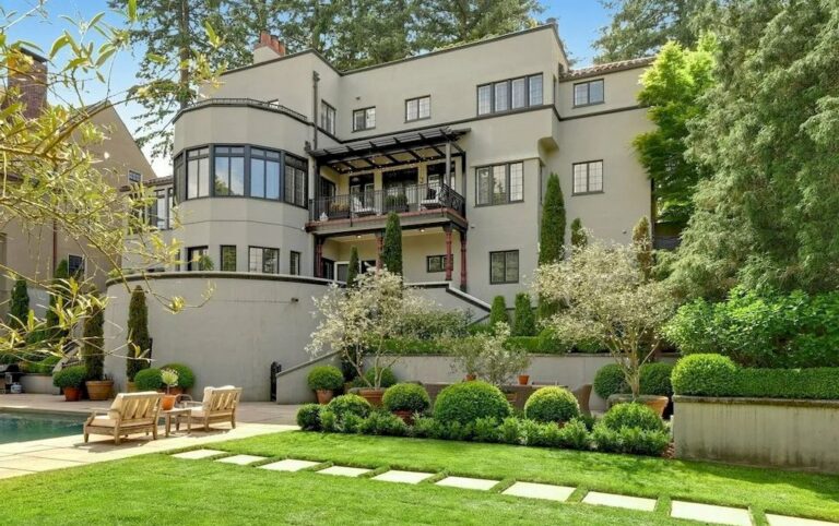 Premier Mediterranean  Home in Oregon Gets a Dashing New Look and Sells for $4,200,000
