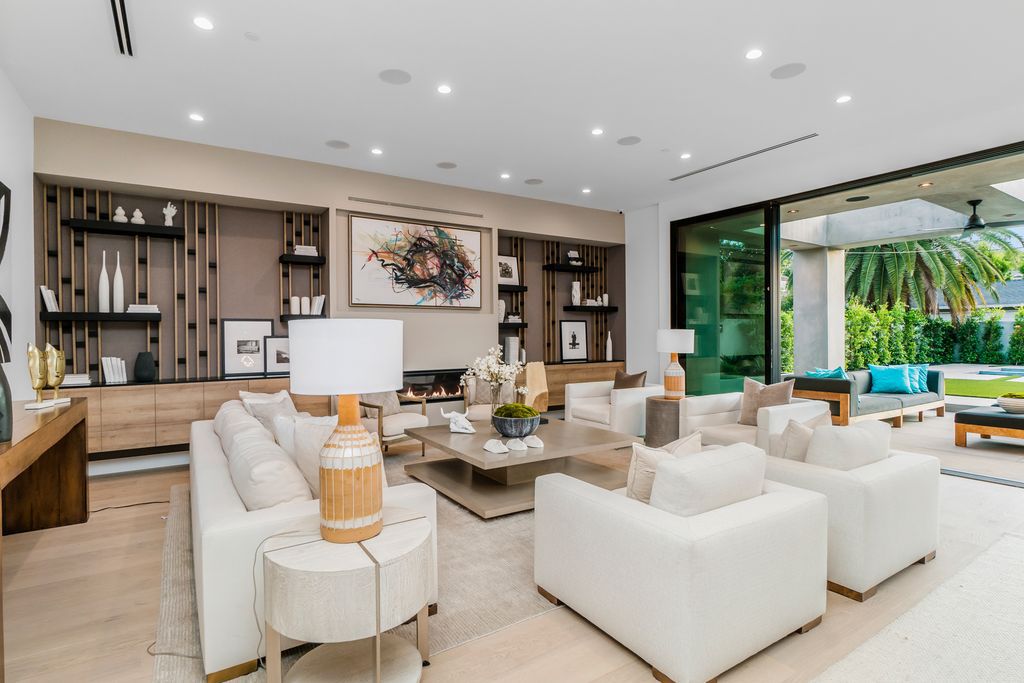 The Home in Encino is a remarkable brand new construction modern masterpiece provides all things luxury now available for sale. This home located at 5101 Haskell Ave, Encino, California