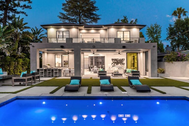Remarkable Brand New Modern Home in Encino hits Market for $3,199,000