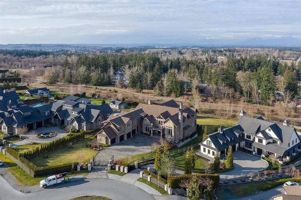 The Spectacular Mansion in High Point Estates is a luxury home now available for sale. This home is located at 20329 2nd Ave, Langley, BC V2Z 0A3, Canada