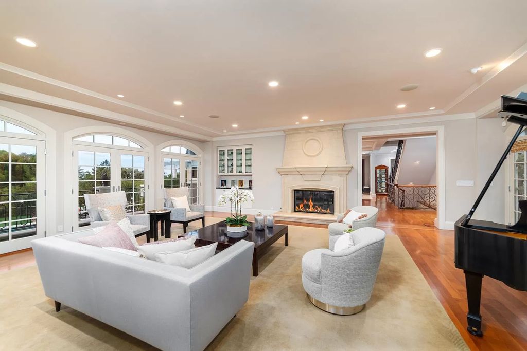 The Palo Alto Home is a gated masterpiece is created for the ultimate Silicon Valley lifestyle showcasing breathtaking natural beauty now available for sale. This home located at 890 Robb Rd, Palo Alto, California