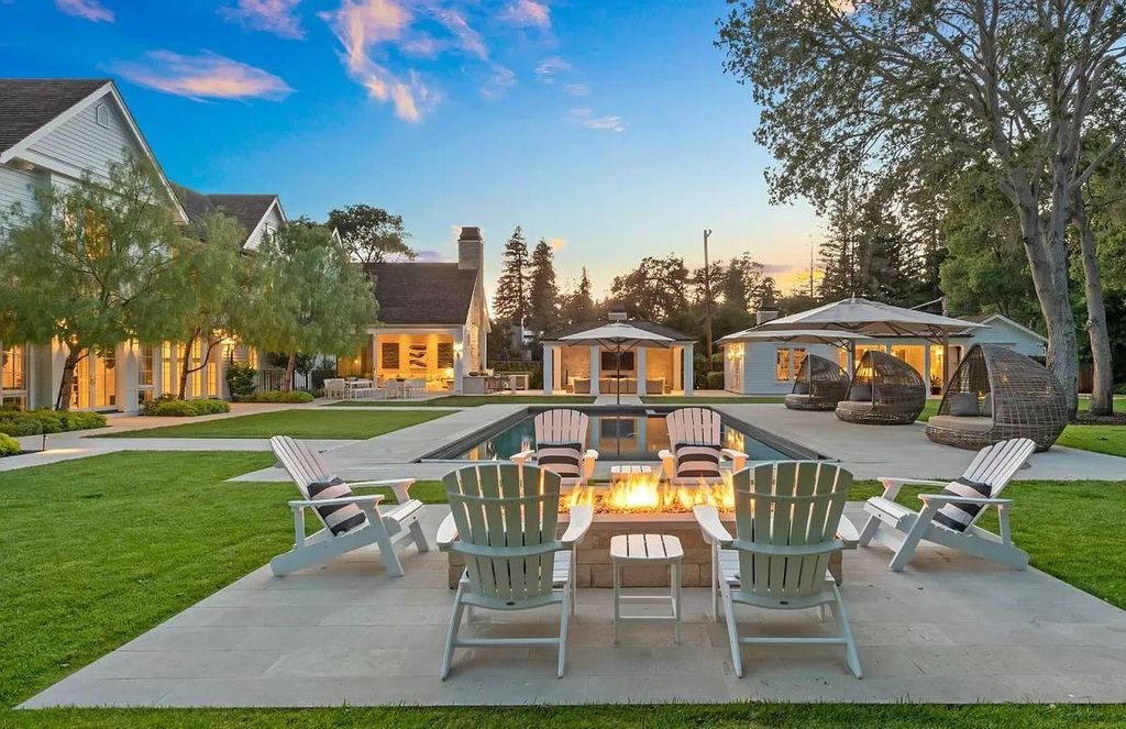 The Remarkable Villa in Atherton is an ultimate retreat with impeccable details appear at every turn and exceptional lighting system now available for sale. This home located at 59 Barry Ln, Atherton, California