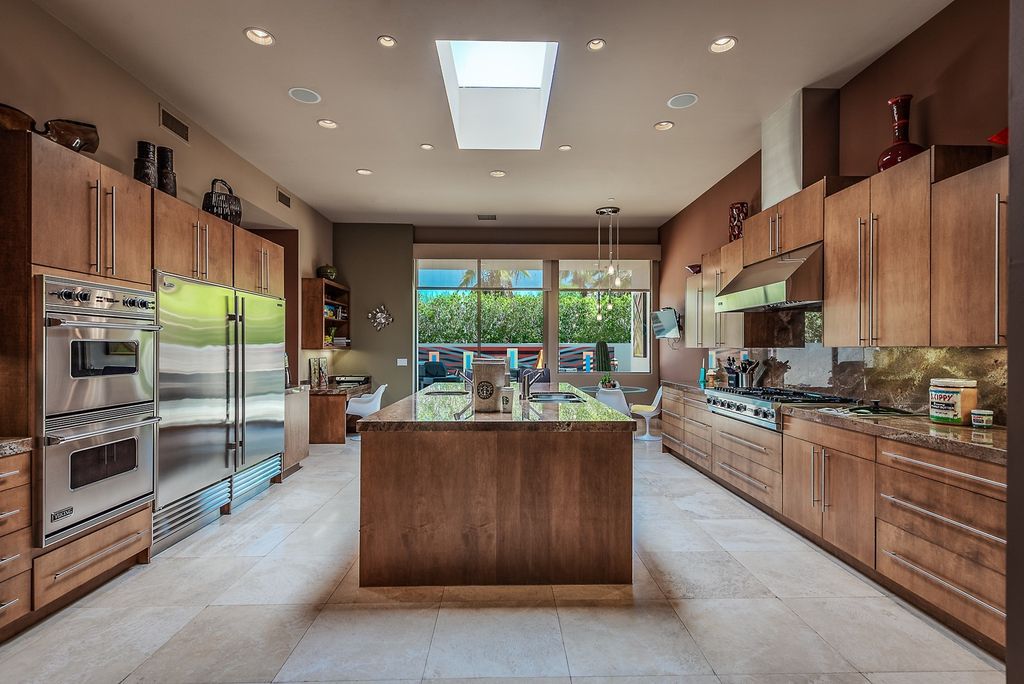 The Home in Palm Springs is an exquisite-yet-casual custom contemporary architecture along with every imaginable luxury convenience now available for sale. This home located at 3220 Avenida Sevilla, Palm Springs, California
