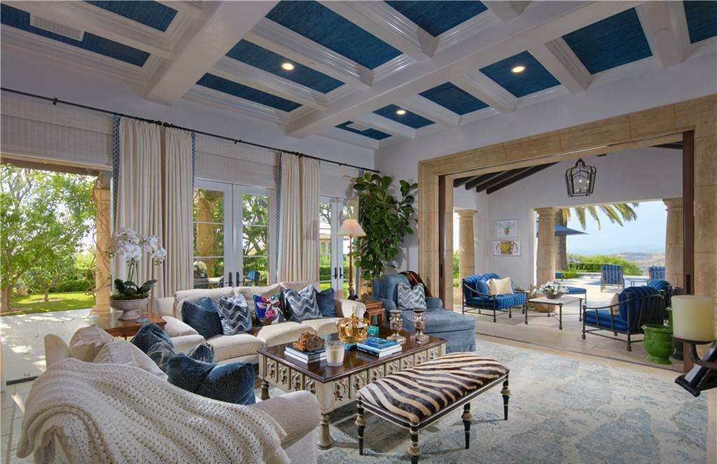 The Estate in Southern California is a magnificent home with museum-quality interiors and are accoutered with carefully sourced materials now available for sale. This home located at 76 Golden Eagle, Irvine, California