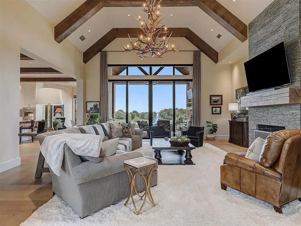 The Texas Modern Home is a stunning Southlake estate on 6+ acres lot has full amenities for entertaining and living now available for sale. This home located at 245 E Bob Jones Rd, Southlake, Texas