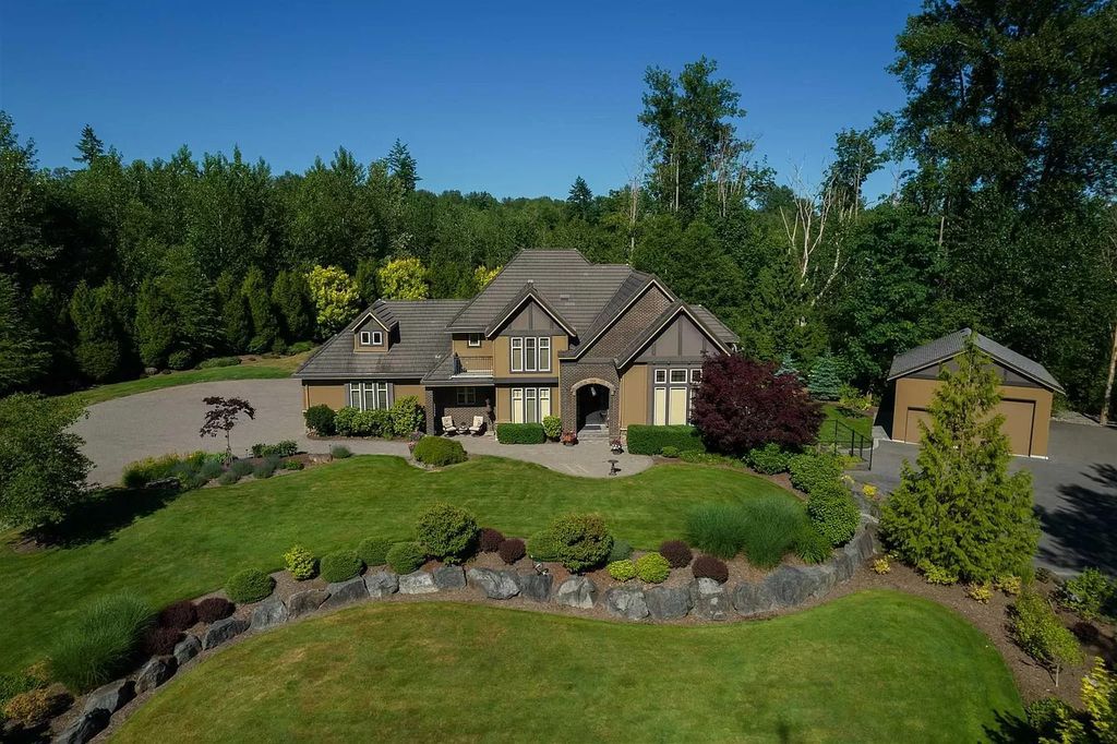 The Luxurious Campbell Valley Estate is an entertainer's dream home now available for sale. This home is located at 992 212th St, Langley, BC V2Z 1T1, Canada