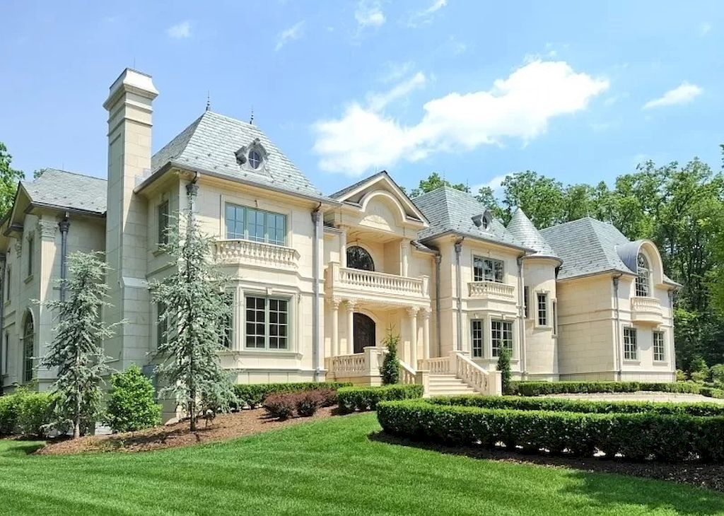 New Jersey French chateau with timeless beauty offered at $13,500,000