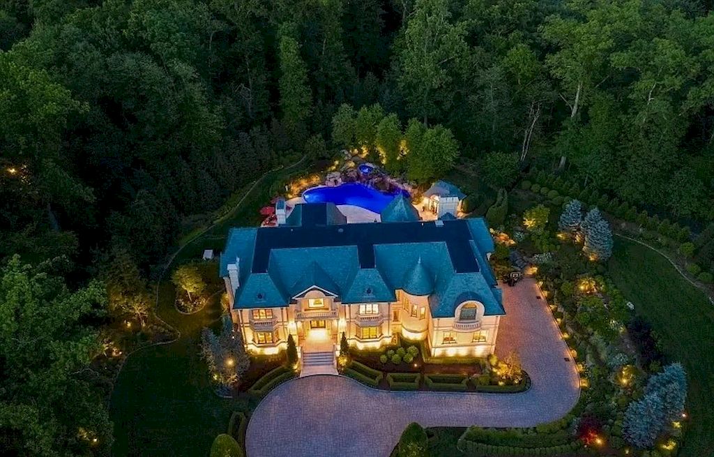 New Jersey French chateau with timeless beauty offered at $13,500,000