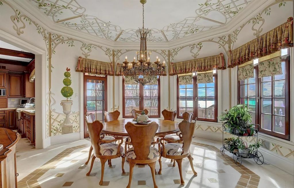 This $11,500,000 World-class Estate on the Bank of Navesink River, New Jersey Offers Spectacular Landscape and No Less Exquisite Finishes