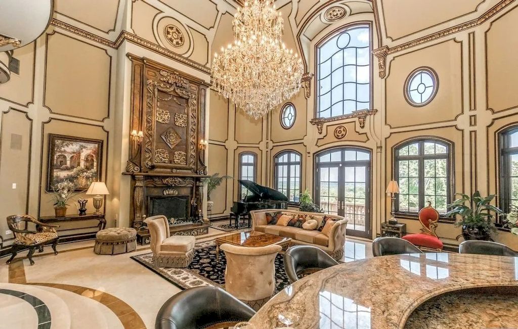 Live Your Fairytale Romance in This New Jersey Enchanting French Chateau Listed for $7,900,0000