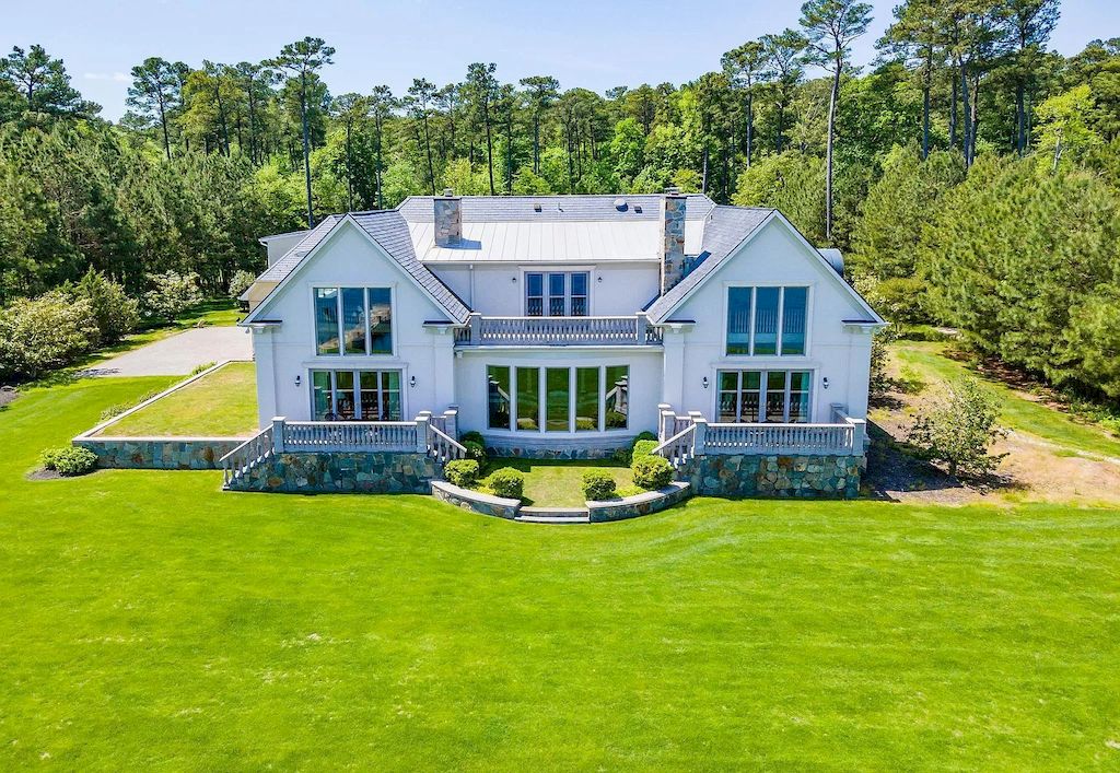 Spectacular French Country Style House by the Miles River, Maryland Hits Market for $3,495,000