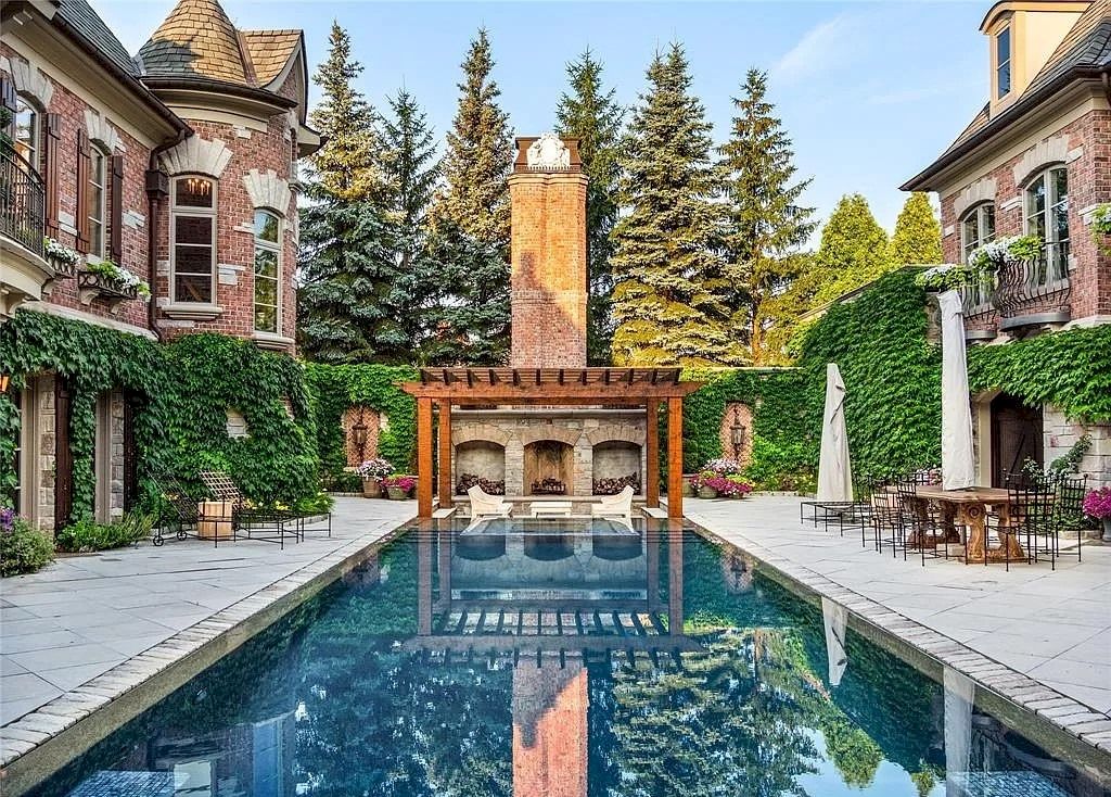 Estate Resembles Italian Beauty, Overlooks Turtle Lake, Michigan Listed for $10,550,000