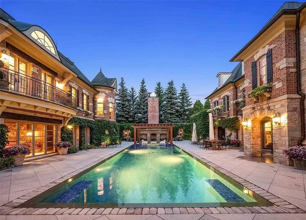 Estate Resembles Italian Beauty, Overlooks Turtle Lake, Michigan Listed for $10,550,000