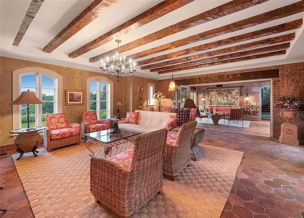 Estate Resembles Italian Beauty, Overlooks Turtle Lake, Michigan Listed for $10,550,000