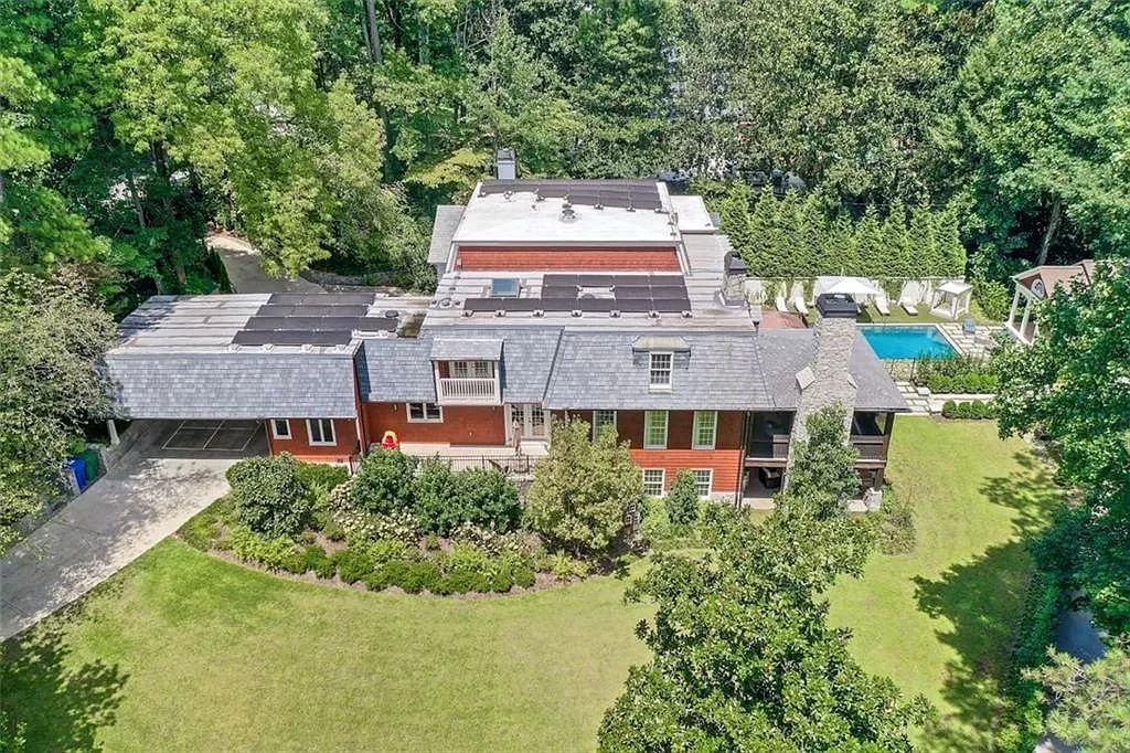 Georgia's Oasis of Enjoyment Surrounded by Greenery Priced at $3,200,000
