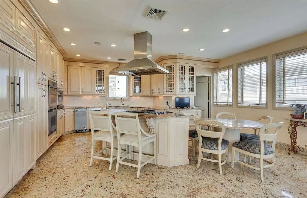 New Jersey Lovely Beige Home Just a Couple of Steps to the Ocean Offered at $3,700,000