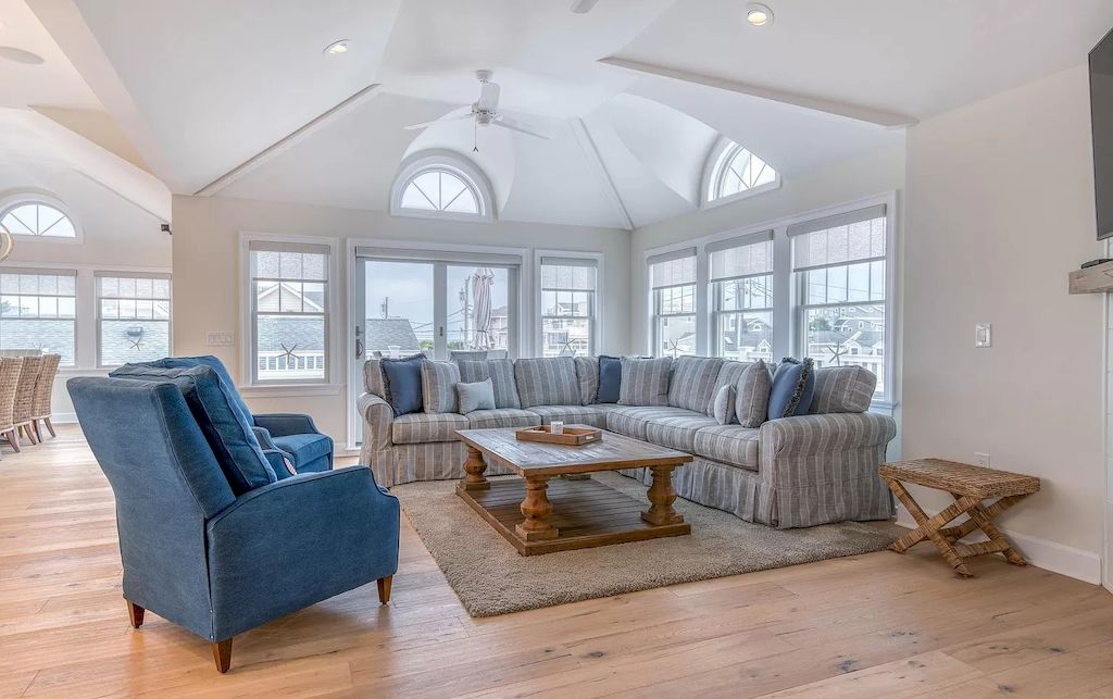 Breathe in the Purest Ocean Air in this New Jersey Tasteful $3,399,000 Estate