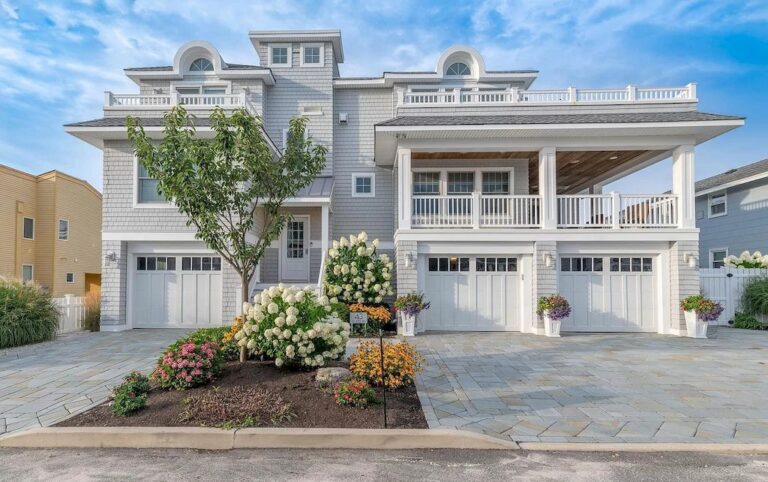 Breathe in the Purest Ocean Air in this New Jersey Tasteful $3,399,000 Estate