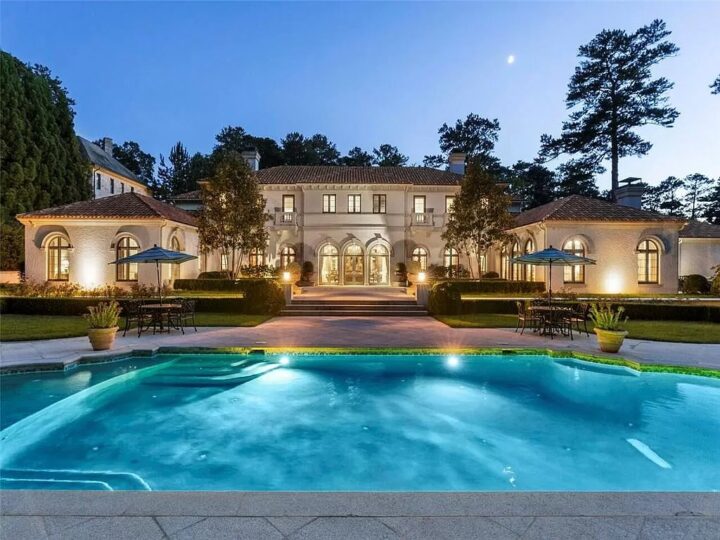 Luxurious and Private Compound in Tuxedo Park, Buckhead - A Masterpiece ...