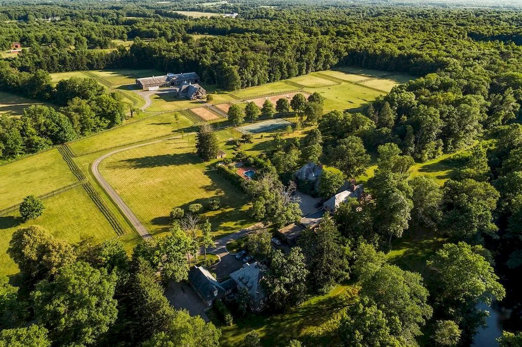 New Jersey European-style $10,000,000 Mansion Retains Bygone Elegance throughout Hundred of Years