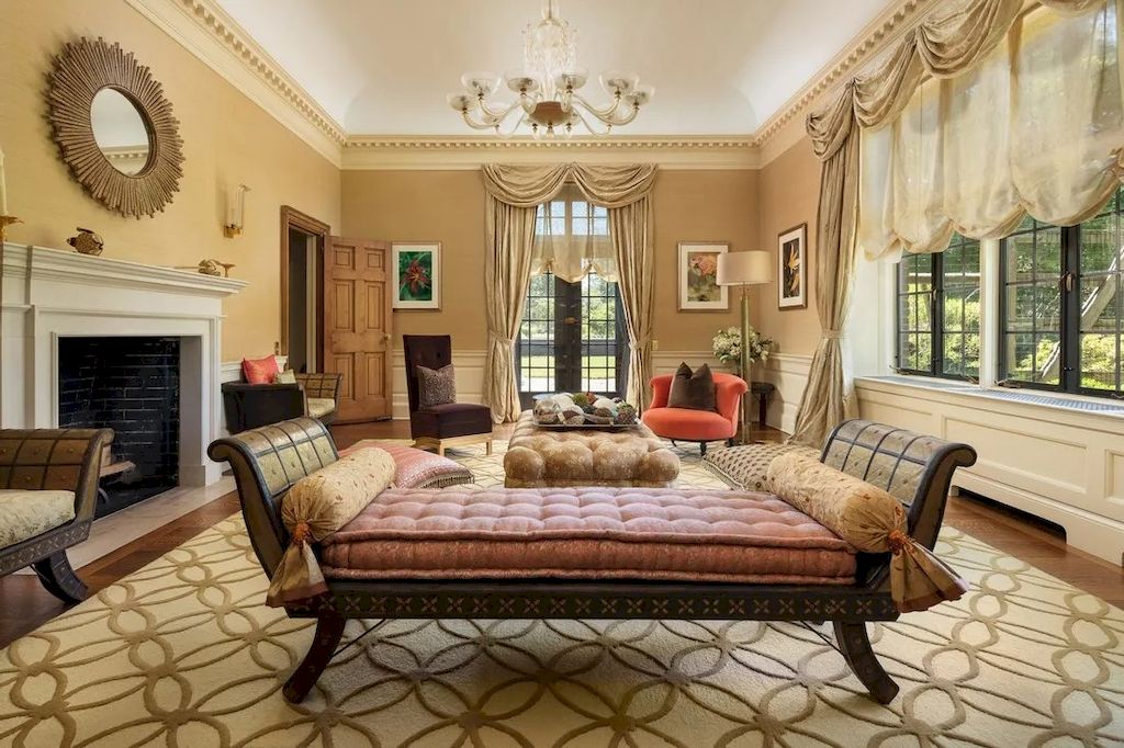 New Jersey European-style $10,000,000 Mansion Retains Bygone Elegance throughout Hundred of Years
