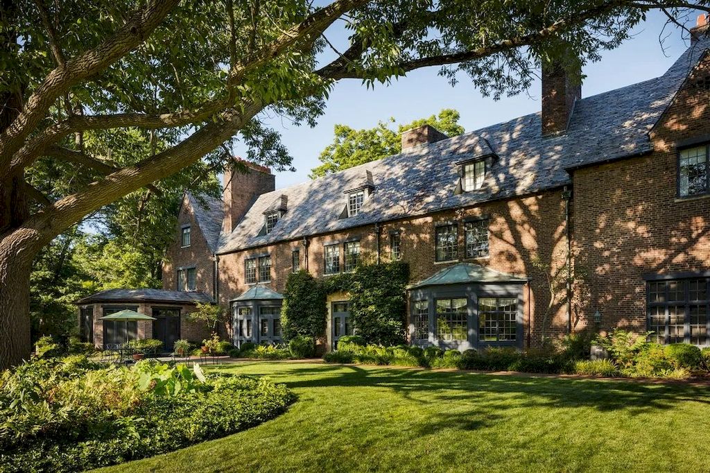 New Jersey European-style $10,000,000 Mansion Retains Bygone Elegance throughout Hundred of Years