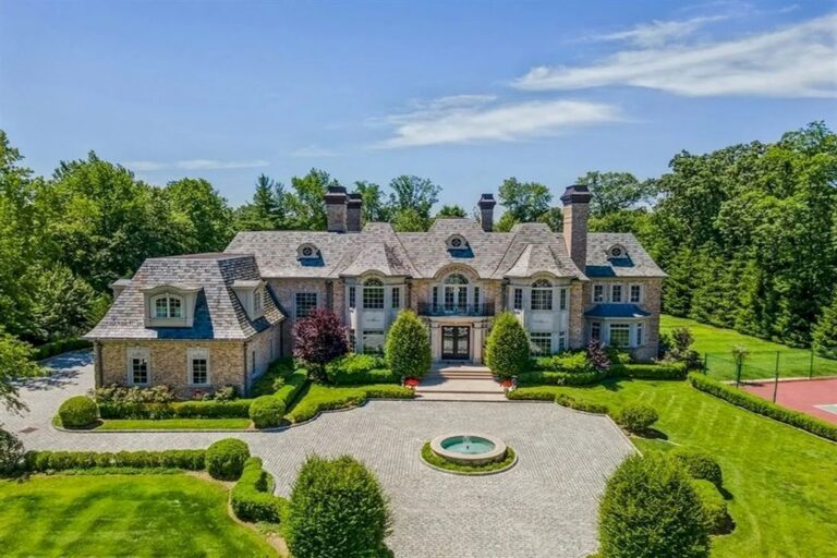 Sophisticated Colonial Manor with Rare Amenities in Desirable Rio Vista Location in New Jersey