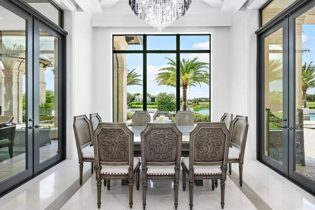 The Mansion in Delray Beach is an expansive compound in One of South Florida's most prestigious residential communities now available for sale. This home located at 16111 Quiet Vista Cir, Delray Beach, Florida