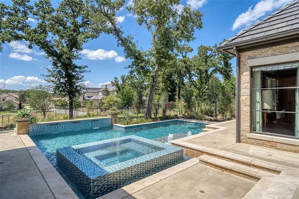 The Westlake Home is a luxurious private estate has walls of glass all framing the outside to the inside with the latest in finishes now available for sale. This home located at 2025 Valencia Cv, Westlake, Texas
