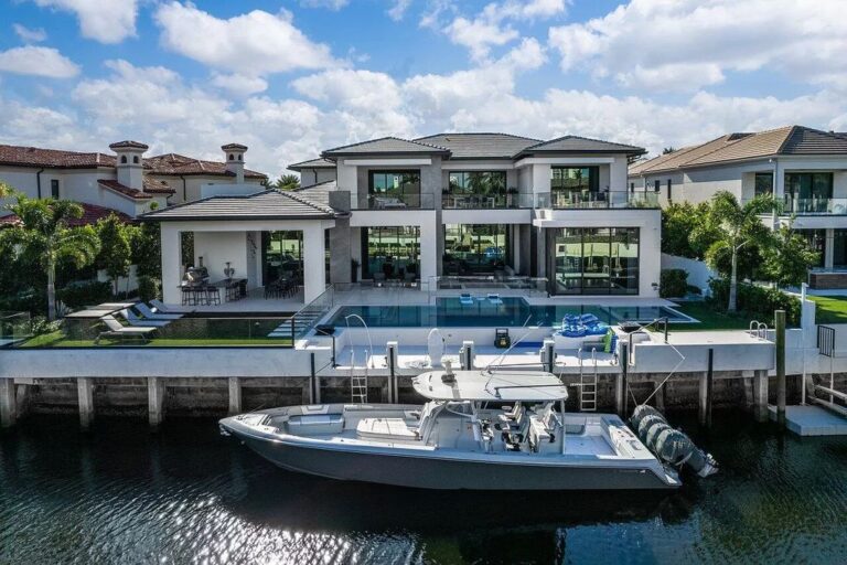 Brand New Construction Home in Boca Raton with Technological Features hits Market for $23,000,000