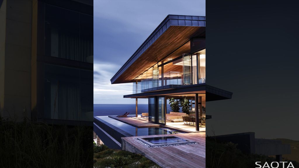 Cove 3 maintains seamless connection with landscape & Ocean by SAOTA