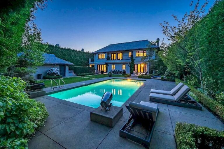Live out Your Dream in This Classic French-Style Shaughnessy House for C$25,800,000