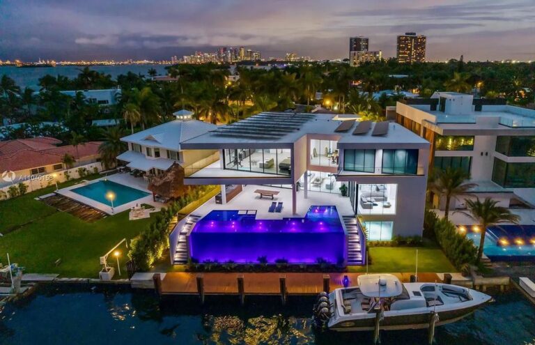 Professionally Designed Contemporary Home in Miami hits Market for $14,900,000