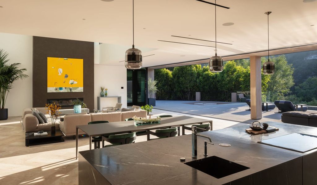 The Home in Beverly Hills is contemporary estate offers the opportunity to live within a work of art while holding a coveted Beverly Hills address now available for sale. This home located at 2600 Hutton Dr, Beverly Hills, California